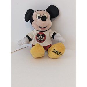 Disney Mickey Mouse Club, Mickey Beanie Plush From the Year 2000